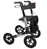 Luftbereifter Reise-Rollator von Antar, mehrfach faltbar fr die...