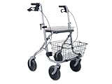 Drive Medical, Rad 190/50 Standard Rollator Migo, silber